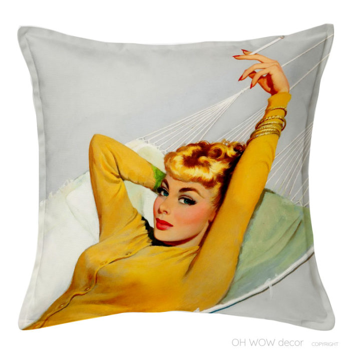 Scatter cushions, smoking hot, digital printing, oh wow decor